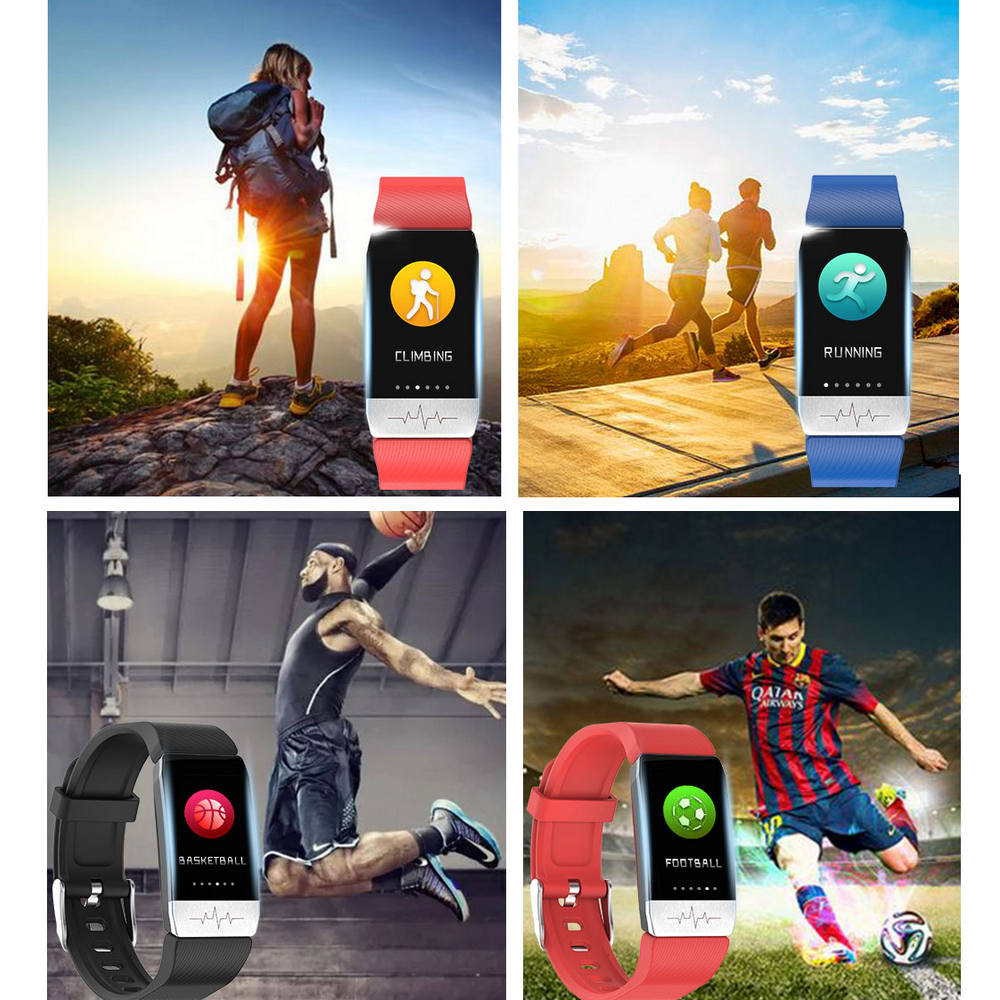 T1 Smart watch Thermometer Body Temperature Measurement smart Bracelet 5 in 1 Heart Rate Smart Band smartWatch Fitness Tracker