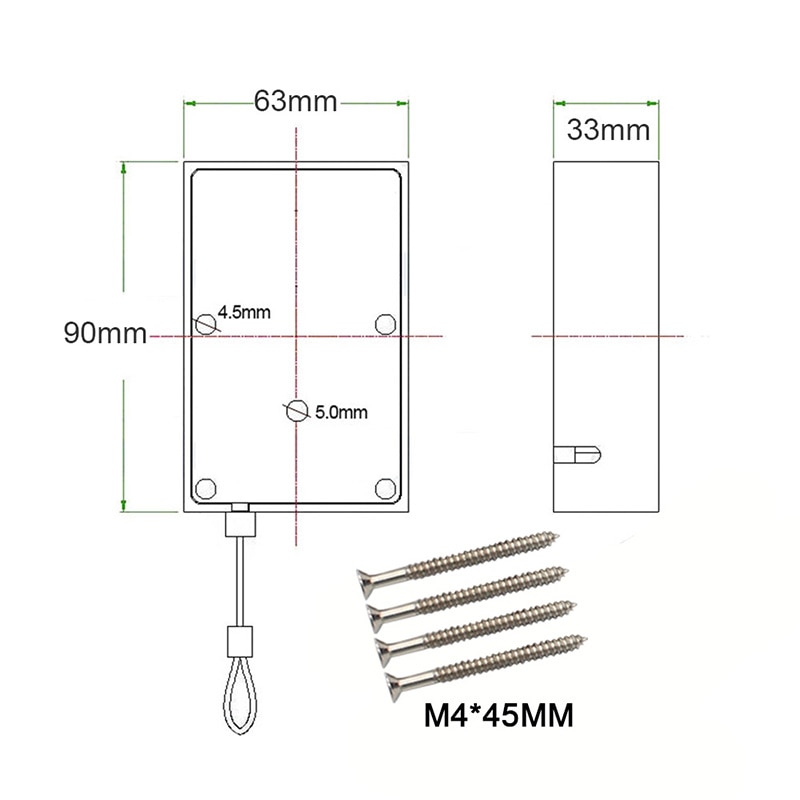 Universele Punch-Gratis Automatische Sensor Deur Dichter Automatisch Dicht Voor Alle Deuren Deurdranger Organizer Schuifdeur Dichter