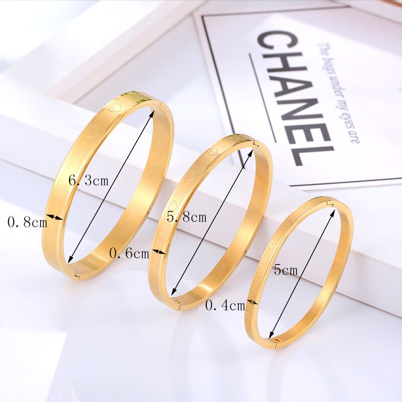 Novo Meio Fosco Coração Pulseiras & Bangle para Mulheres E Homens E Crianças Pai-Filho De Jóias Em Aço Inoxidável E casal Pulseira