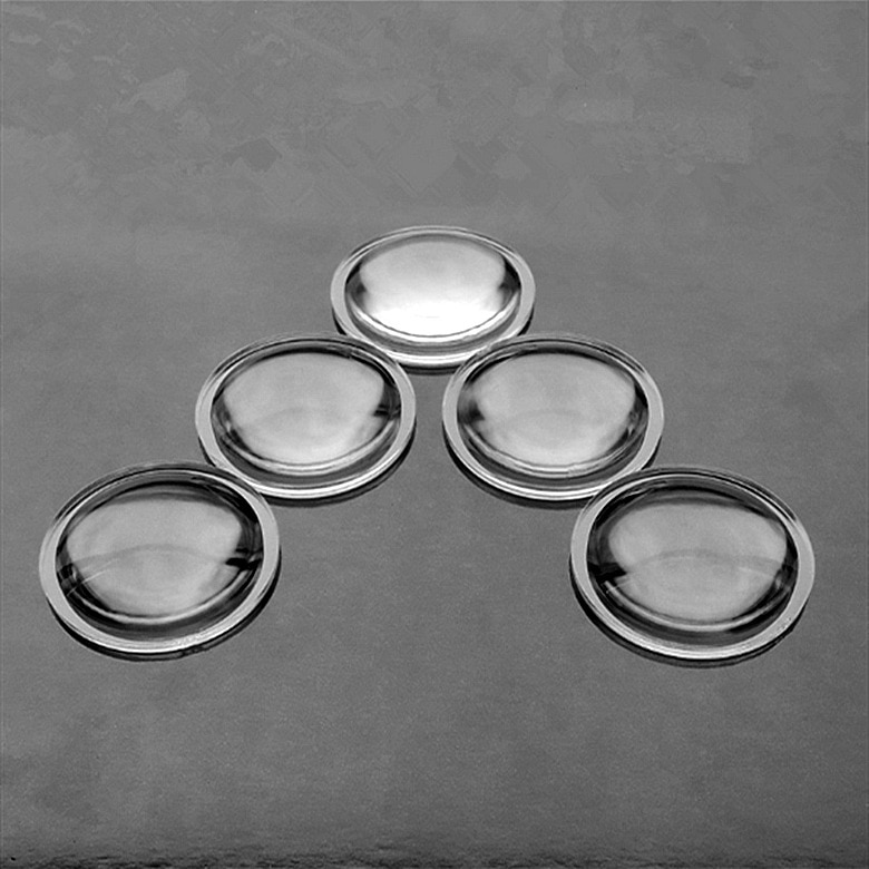 Glass Plano convex lens diameter 50MM *15MM optical LED lens