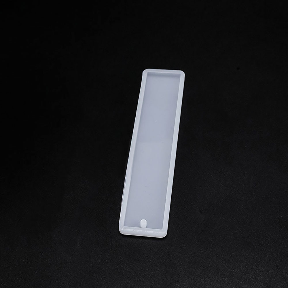Silikon Quaddel Rechteck Silikon Lesezeichen bilden DIY Lesezeichen Formenbau Epoxid Harz Schmuck DIY Handwerk Silikon transparent bilden: M
