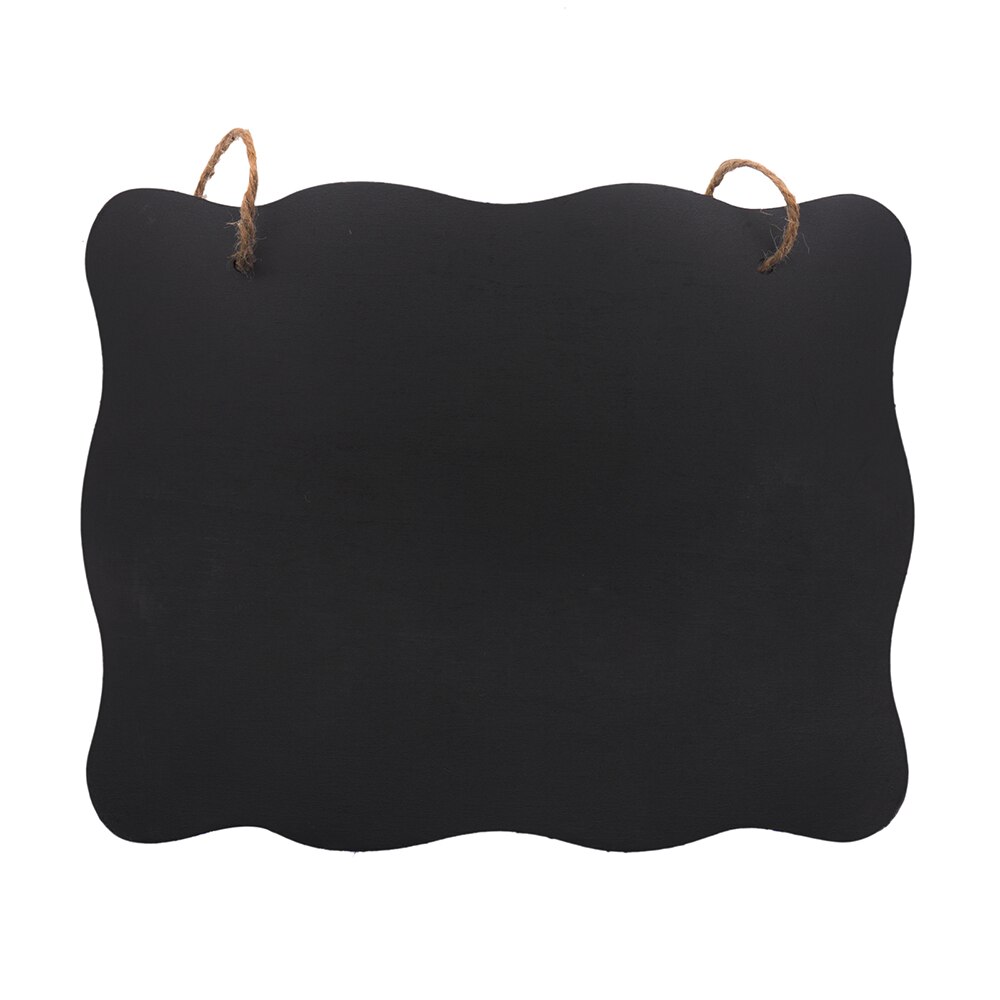 1pc Tafel hängend Speisekarte Schlüsselband Anhänger Botschaft Gremium Tafel Chalkboard Werbung Gremium
