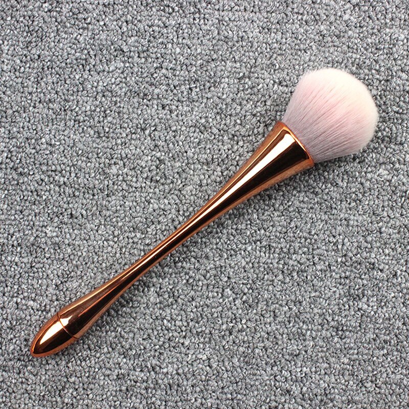 Make-up tools roségouden slanke taille make-up kwastenset losse kwastenset zijden mesh set goed: Default Title