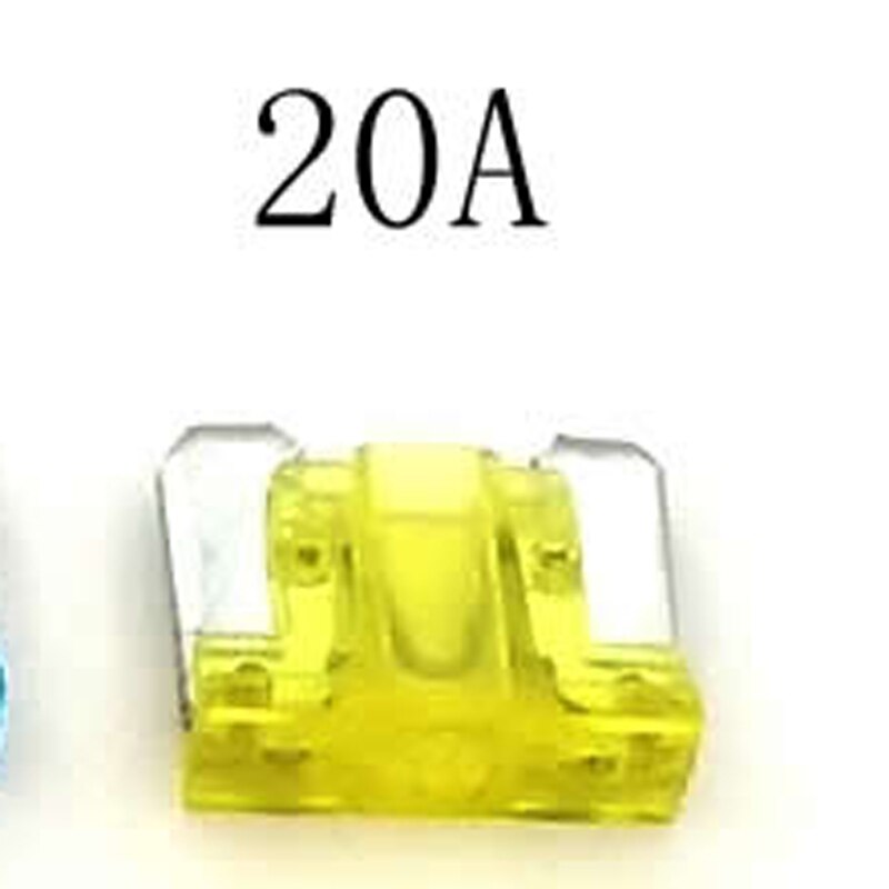 10pcs 5A 7.5A 10A 15A 20A 25A 30A Micro Car Fuses For Ford Fox Mondeo Dodge Jeep: Yellow