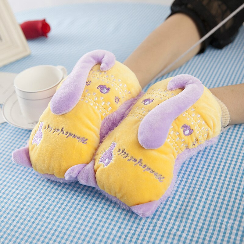 Mooie Carton Staart Vrouwen Mannen Kids Winter Handschoenen Meisjes Outdoor Houden Warm Dikke Katoenen Fitness Handschoenen Voor Studenten