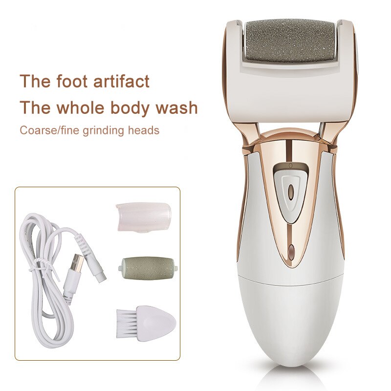 Electric Pedicure Tools Foot Care Tool Pedicure Velvet Smooth Machine Callus Remover Foot File for Foot Heel Skin Massage