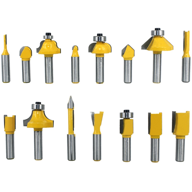 Lot De 10 Fraises CNC 1/8" - 5 Diamètres (1mm à 3.175mm) - Pour Bois, Acrylique, MDF - Gravure Et Fraisage Précision