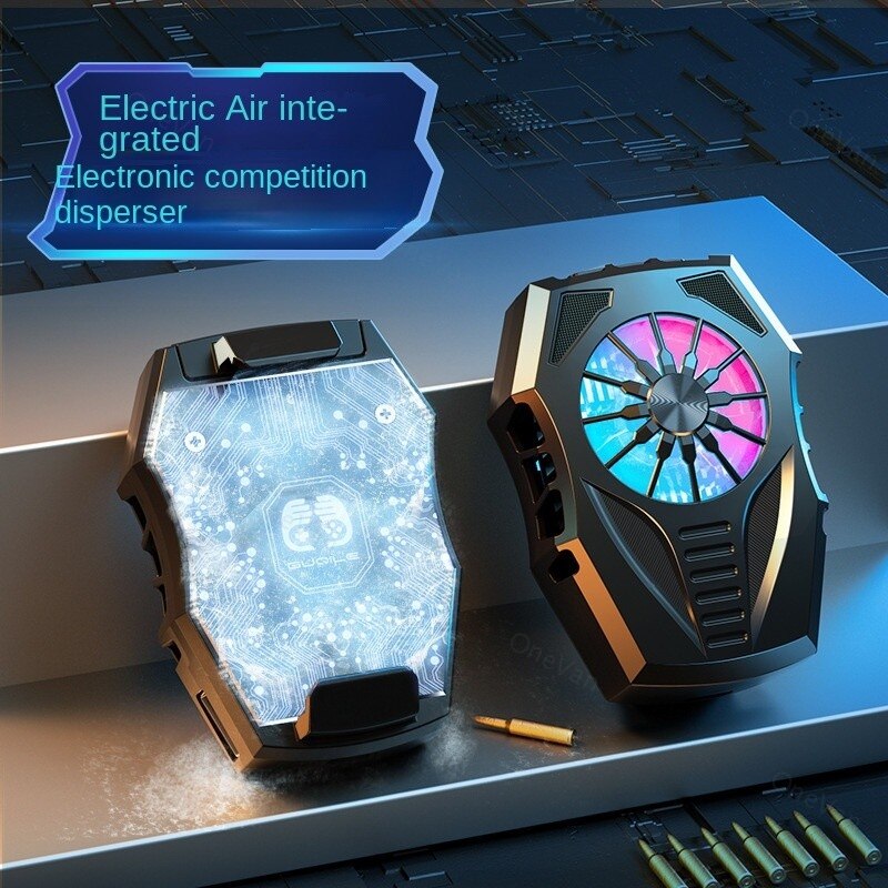 High Power Halfgeleider Mobiele Telefoon Cooler Luchtgekoelde Koeler Voor Mobiele Telefoon Ondersteuning 40W Snelle Lading Cooling Clip game