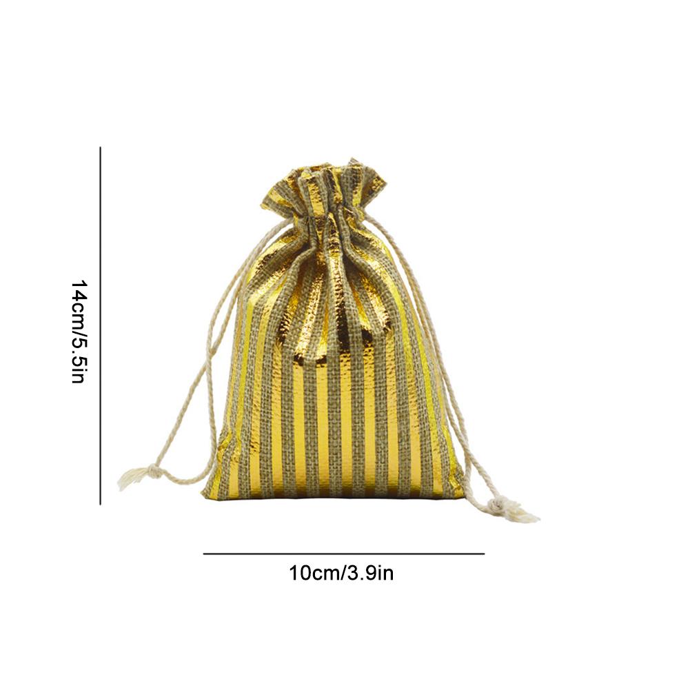 Drawstring Bags With Clips And Hemp Rope Number Sticker DIY Countdown Calendar Christmas Embellishments For Home Decor