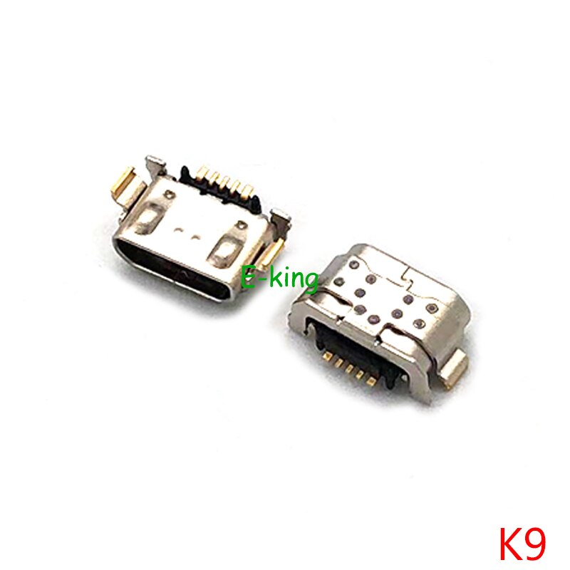 Connecteur de charge Micro Usb, pour LG K9 X210, LMX210EM, 10 pièces