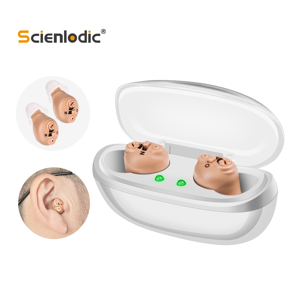 Aide auditive numérique sans fil, Rechargeable, Bluetooth, amplificateur sonore, , pour les sourds: 2