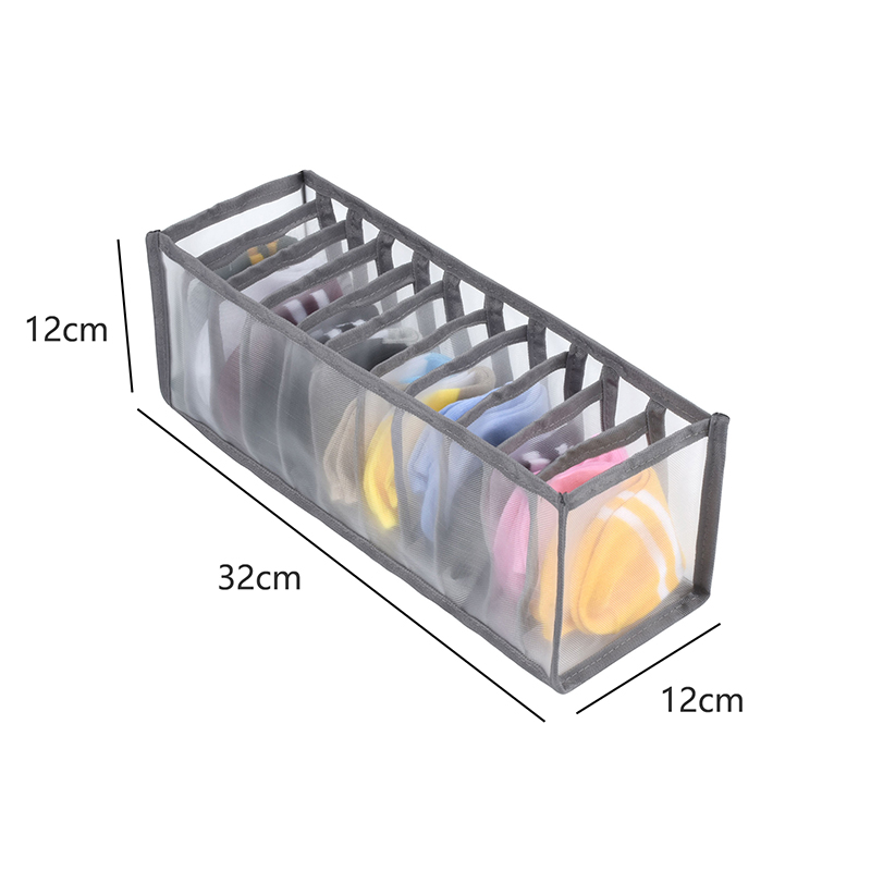 1PC Home Closet Organizer Voor Ondergoed Sok Kast Divider Opbergdoos Organizer voor kleding Opvouwbare Lade Organizer