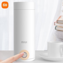 Xiaomi MIUI Tragbare Elektrische Wasserkocher Tasse 220V 400ML Tee Kaffee Reise Kochen Wasser warm Halten Clever Küchengeräte Winter 300W