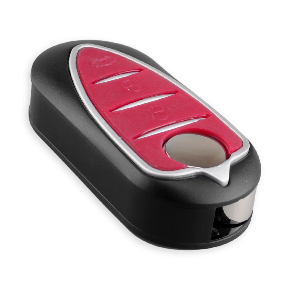 Keyyou 3 Knoppen Afstandsbediening Autosleutel Shell Case Fit Voor Alfa Romeo Mito Giulietta 159 Gta Vouwen Flip Vervanging