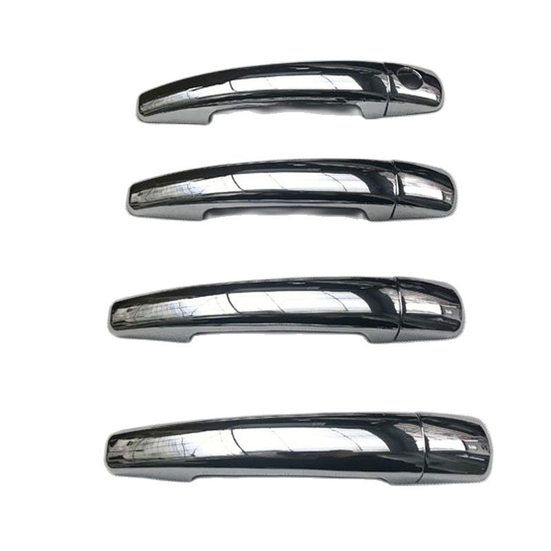 Garniture de poignée de porte en plastique chromé, accessoires pour citroën C3 MK2