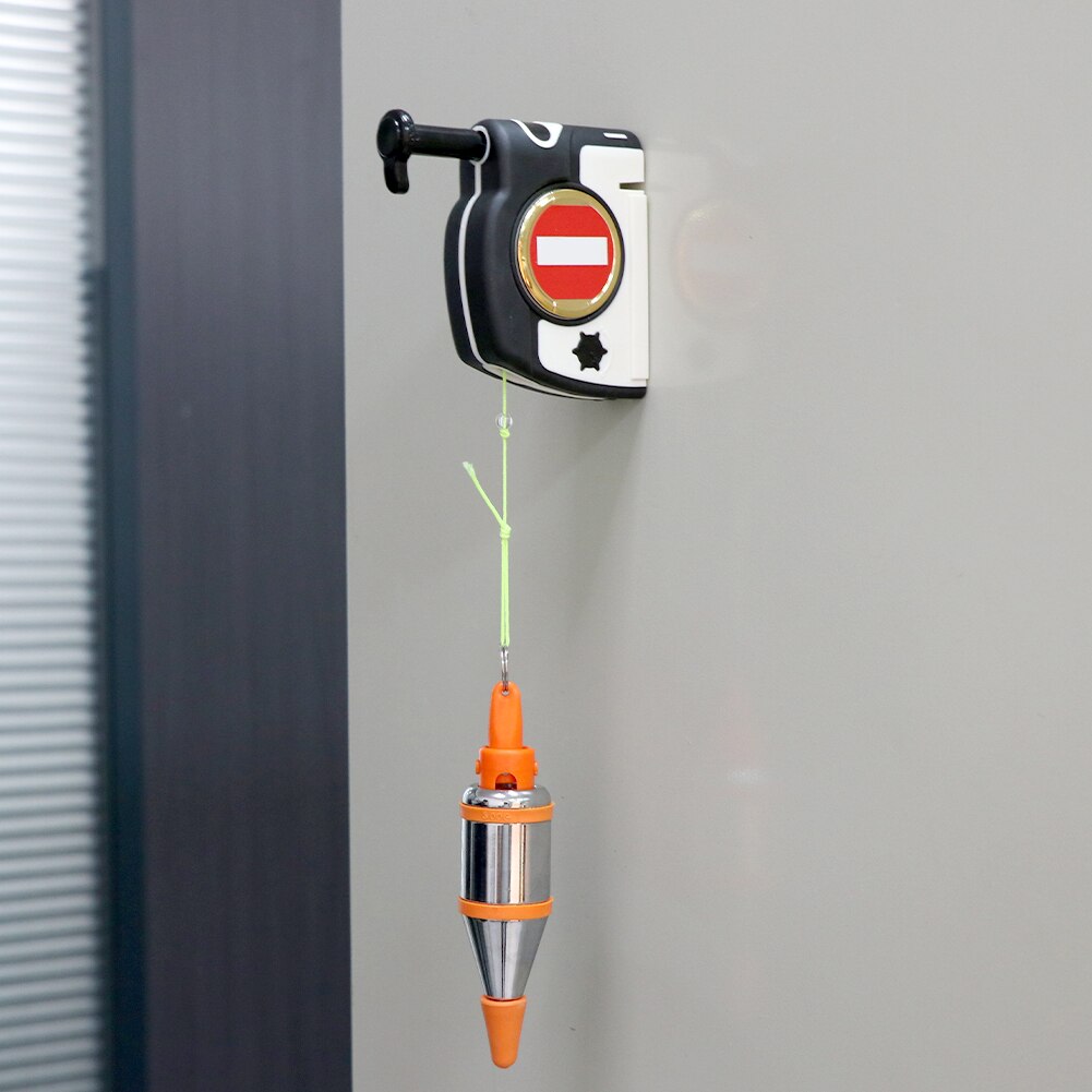 310g Vertical With 14.7ft String Carbon Steel Home DIY Magnetic Plumb Bob Accessory Portable Construction Auto Stretch Line
