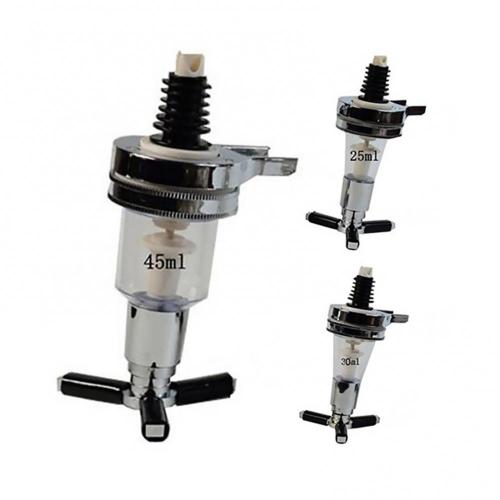 Drink Liquor Dispenser Stand Drinks Spirits Party Bar Stainless Steel Wall Mount Alcohol Dispenser Kitchen Bar Tools: 30 ml