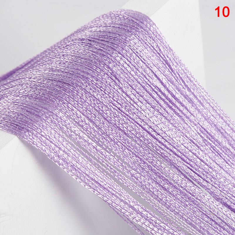 Kleurrijke Deur String Gordijn Tassel Gordijn Voor Deuropening Partitie Home Decor Window Divider Tassel Screen UD88: 10