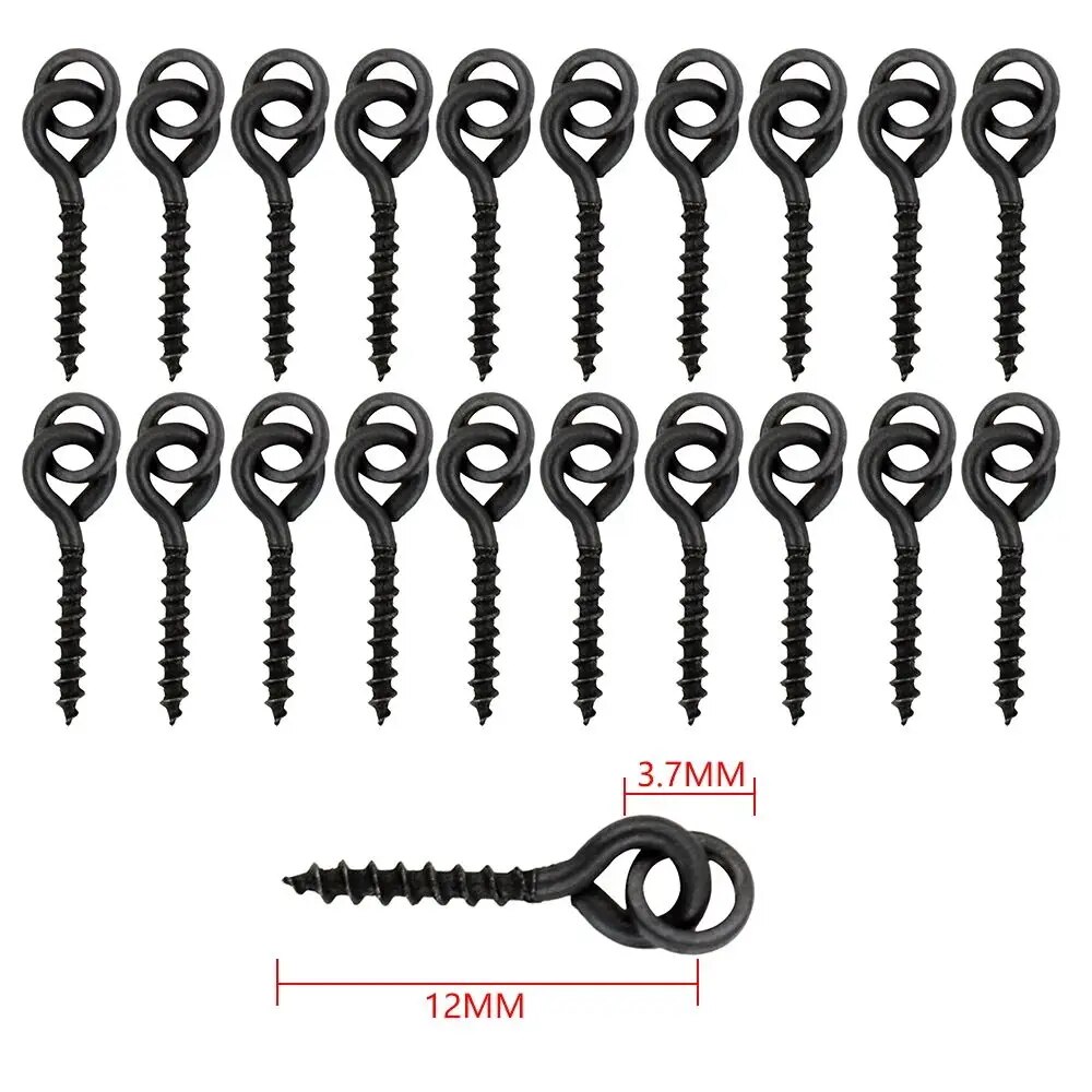 Hirisi 50 Stuks Rubber Kralen Voor Karper Vis Haak Karper Vissen Accessoires Vis Haak Stoper 20 Stuks Vissen Boilie Schroef Chod Rigs