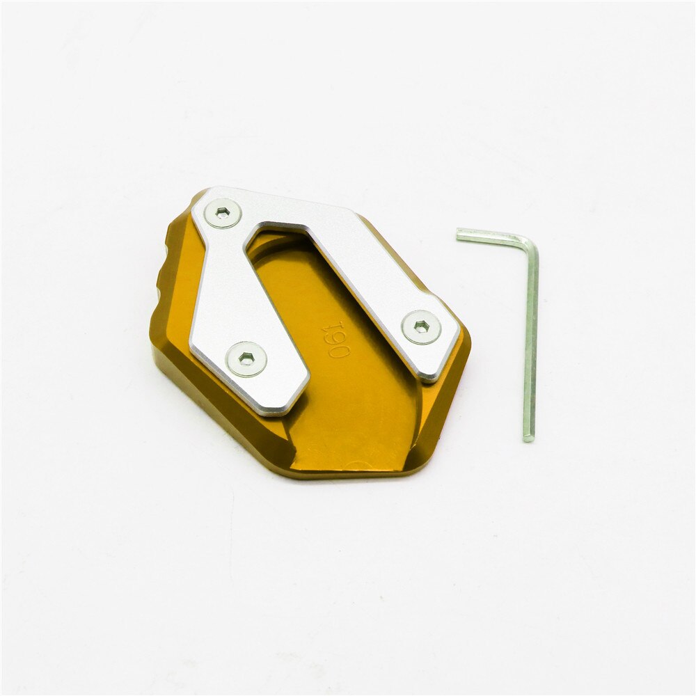 Béquille latérale en aluminium plaque agrandir Extension pour YAMAHA MT-07 MT07 XSR700 XSR 700