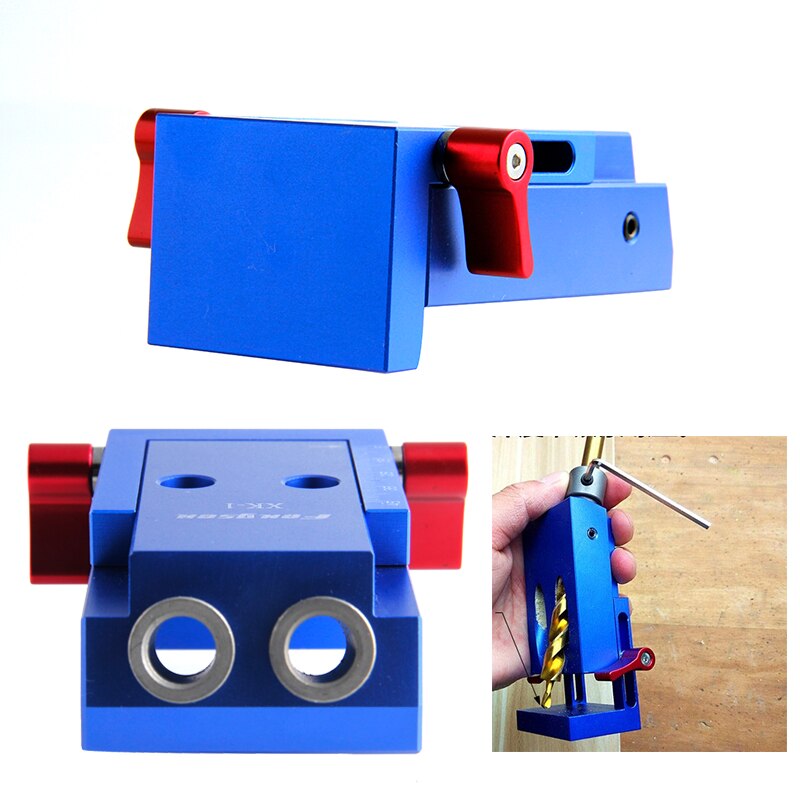 Mini Pocket Gat Jig Kit Houten Boor Schuine Hout Deuvel Jig Gereedschap Set DIY Timmerwerk Gereedschap Mini Pocket Gat Jig Kit Houten Boor Schuine Hout Deuvel Jig Gereedschap Set DIY Timmerwerk Gereedschap