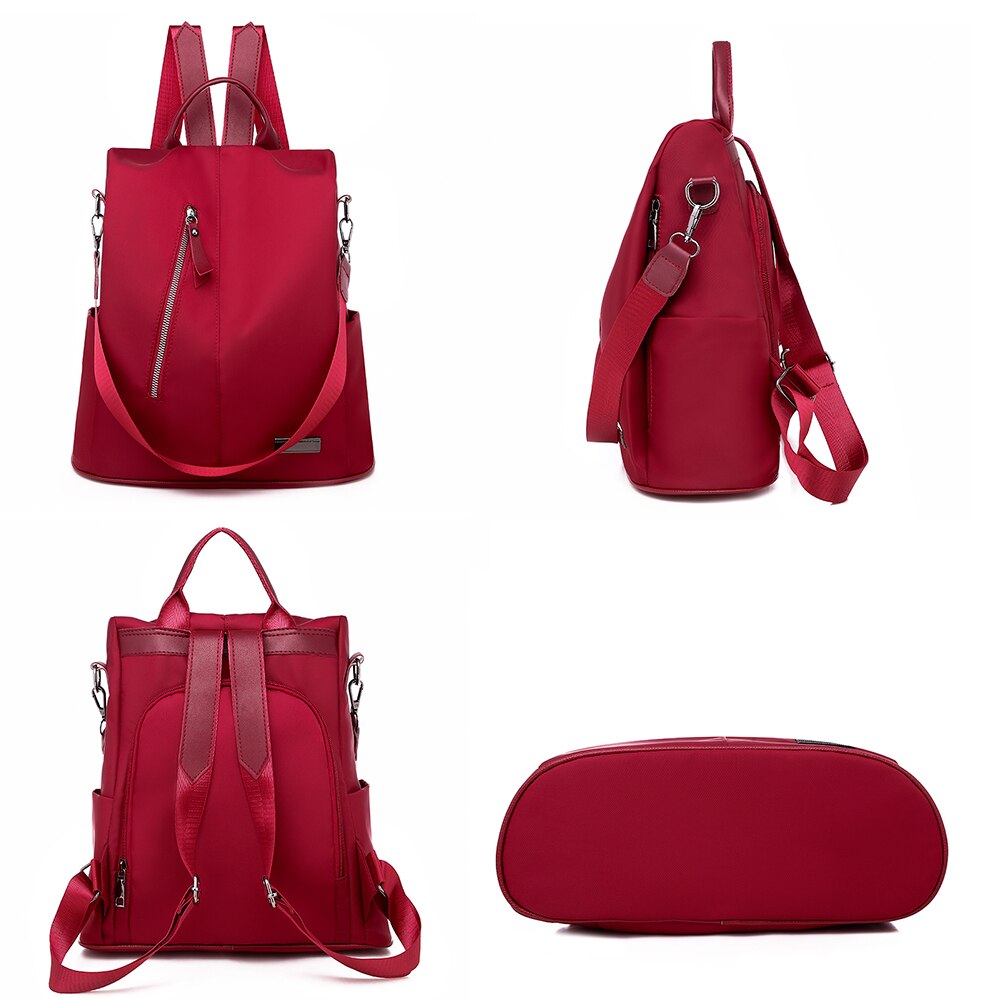 Novo multifuncional mochila feminina à prova dwaterproof água oxford bagpack feminino anti roubo mochila para meninas 2019 sac a dos