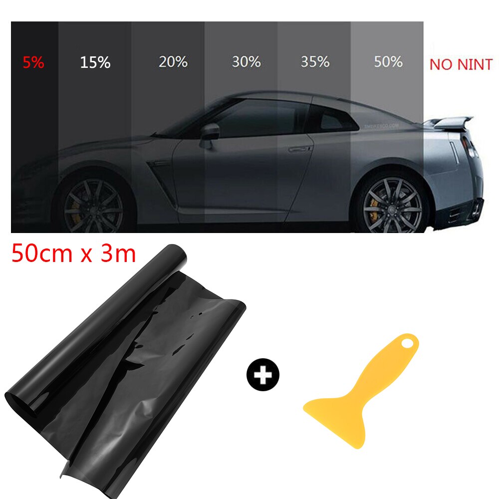 Professionele 100x50cm 5% VLT Autoruit Tint Profes... – Vicedeal