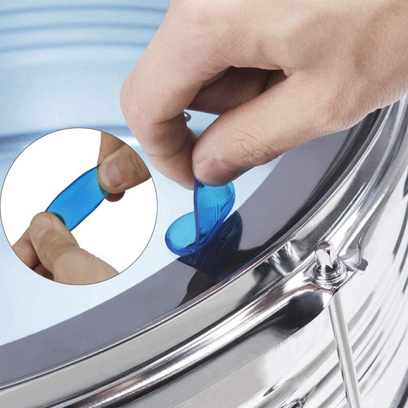 48 stuks drumdempers, siliconen drumdempers, dempers, gelpads, zelfklevende elektronische drumpads voor drumtoonregeling