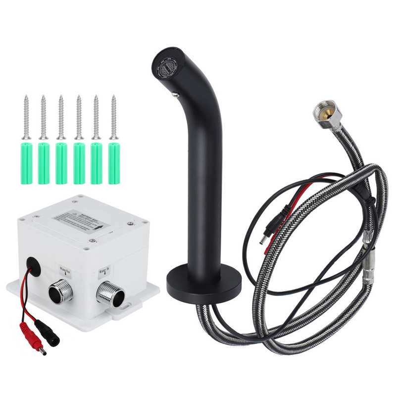 G1/2 Draad Sensor Kraan Enkel Koud Water Kraan Volledig Koperen Wandmontage Voor Wastafel Keuken Badkamer Accessoires