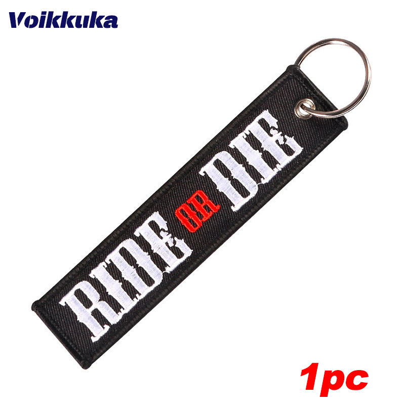 LLavero de aviación, bolsa médica Top Gun Maverick, bordado de ambos lados, etiqueta para coche, accesorios para llaveros, colgante para mochila, 1 ud.: Negro