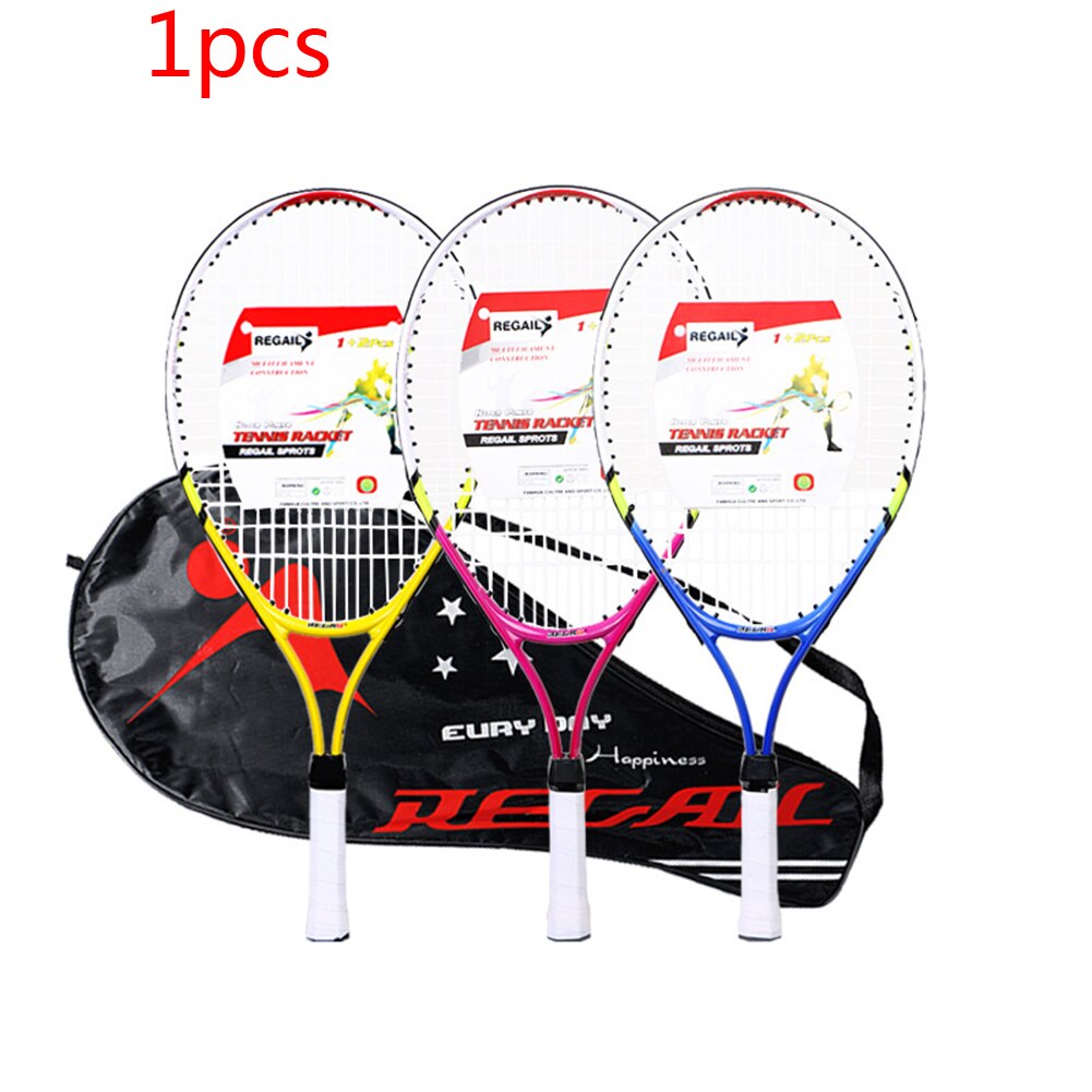 1pc Beginner Teen Training Batting Tennis Racket Sturdy Triangular Outdoor Sports Children Playground School Aluminum Alloy Grip