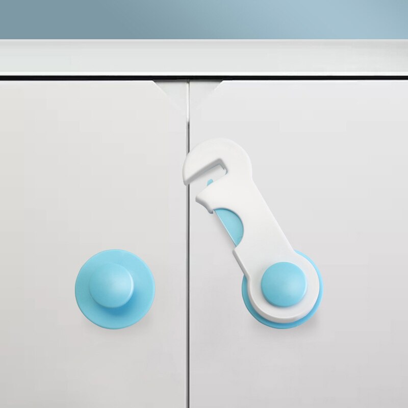 Child Safety Cabinet Lock Baby Proof Security Protector Drawer Door Cabinet Lock Plastic Protection Kids Safety Door Lock
