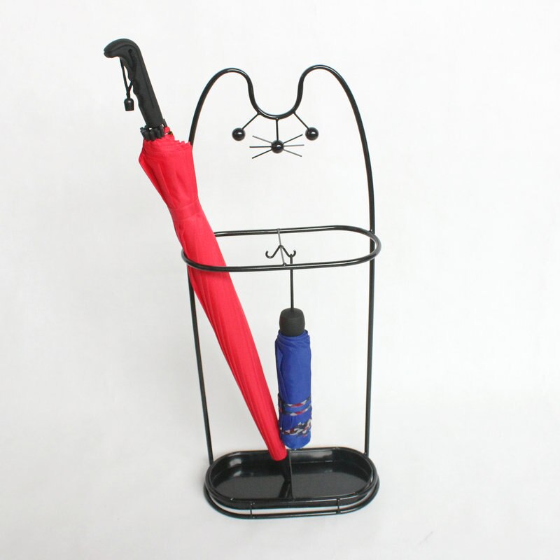 Umbrella Stand Home Wrought Iron Umbrella Umbrella Barrel Retro Bronze Multi-color Home Storage Products