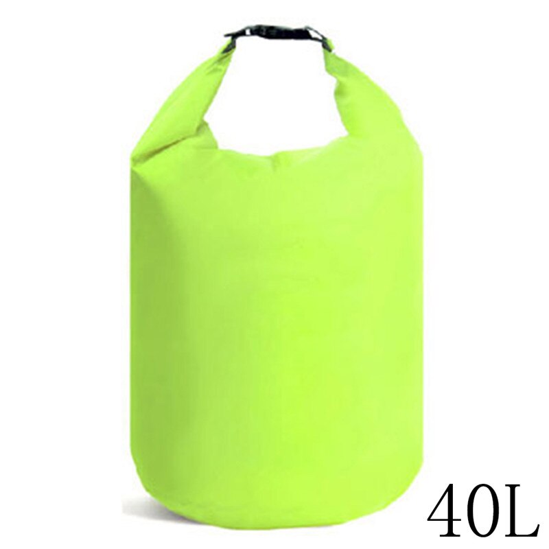 40L 70L Wasserdichte Dry Bag Pack Sack Schwimmen Rafting Kajak Fluss Trekking Schwimm Segeln Canoing Bootfahren Wasser Widerstand: 40L Neon Green