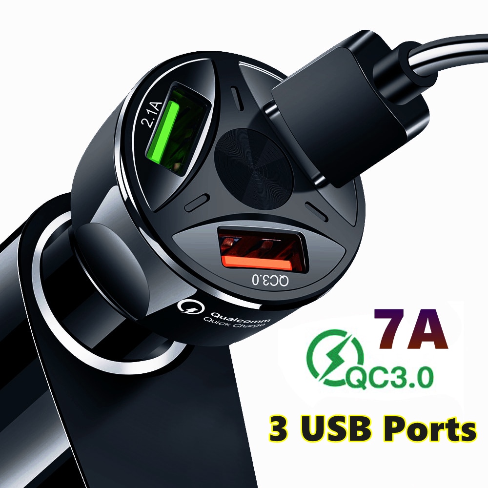 Autolader Usb Snel Opladen QC3.0 Poorten Voor Dacia Lodgy 2 Mcv Sandero Stofdoek Logan Sandero Motor