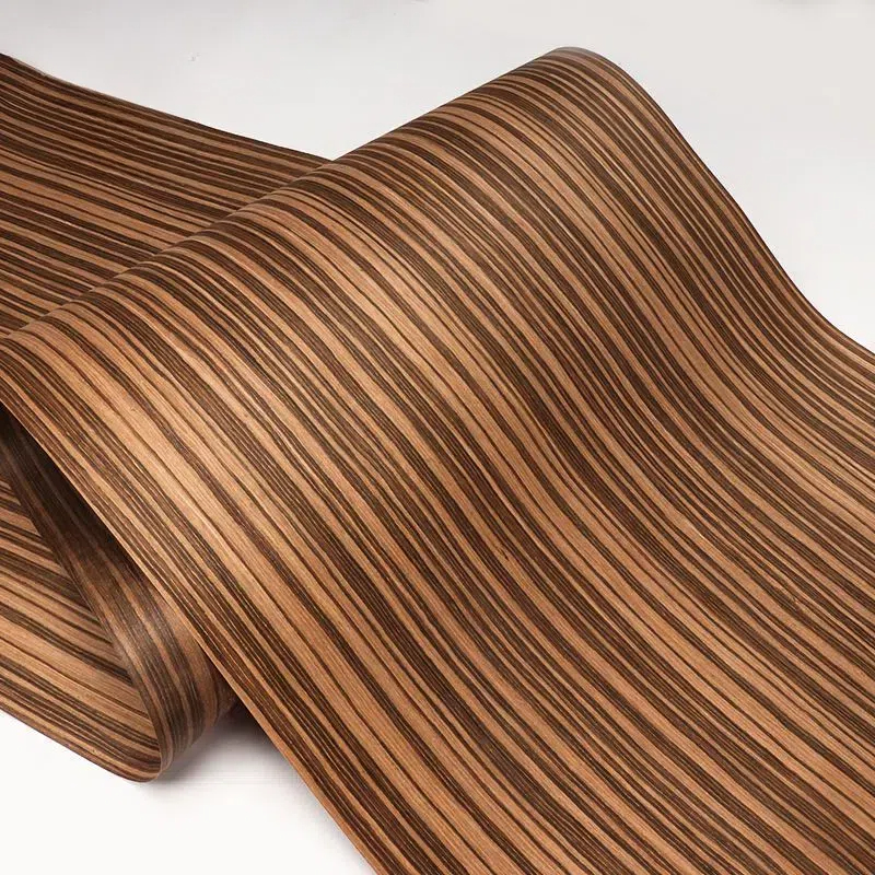Hoja de chapa de madera amarilla de ébano, tecnología delgada de 0,25mm, bricolaje para altavoz, Panel de pared, muebles, silla, escritorio, piel Interior, Auto