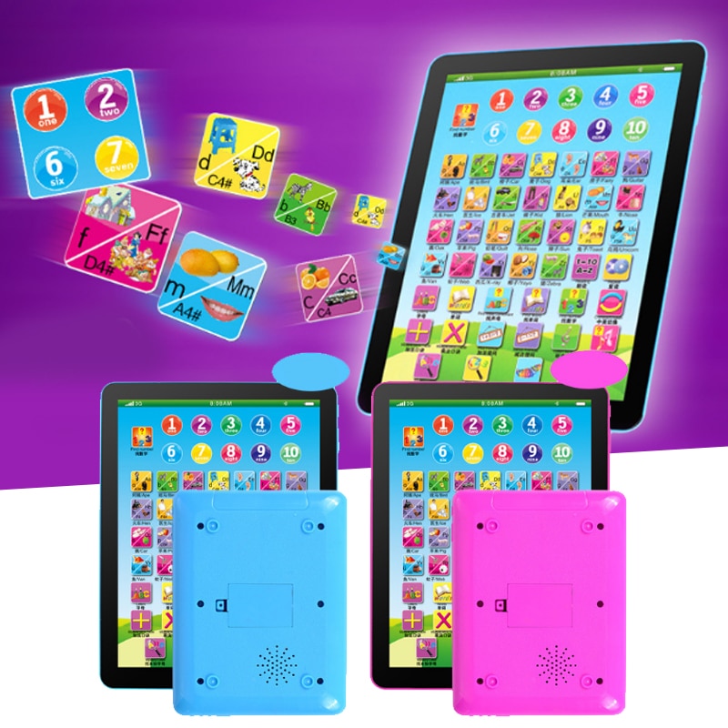 Mini Engels Kind Touch Ipad/Computer Leren Onderwijs Machine/Kids Baby Speelgoed/Educatief Taal Studie Tafel kids Ipad