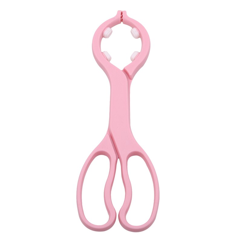 Soporte para botellas de leche pinzas para biberones, pinzas esterilizadas de plástico, Clip de , pinzas antideslizantes para biberones, comedero práctico: pink