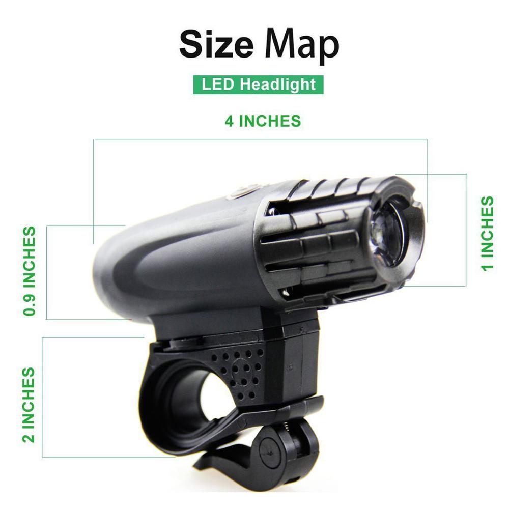 Light Flashlight Powerful Headlight On The Bike Front Usb For Bicycle Rechargeable Lamp Mount Led Stroboscopes Great