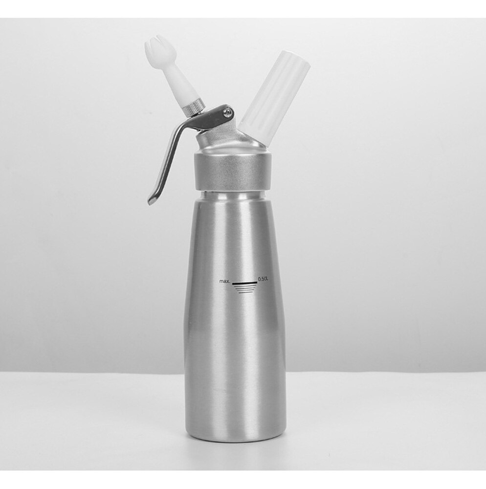 Aluminium Kaffee Nachtisch Schlagsahne Spender Butter Schläger Schaum 250/500mL