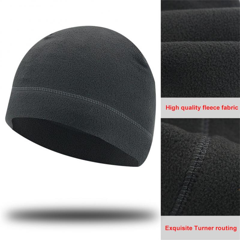 Sombrero de lana para deportes al aire libre, gorro de lana cálido a prueba de viento y frío para escalada de montaña, ciclismo, esquí, correr, Camping, Unisex