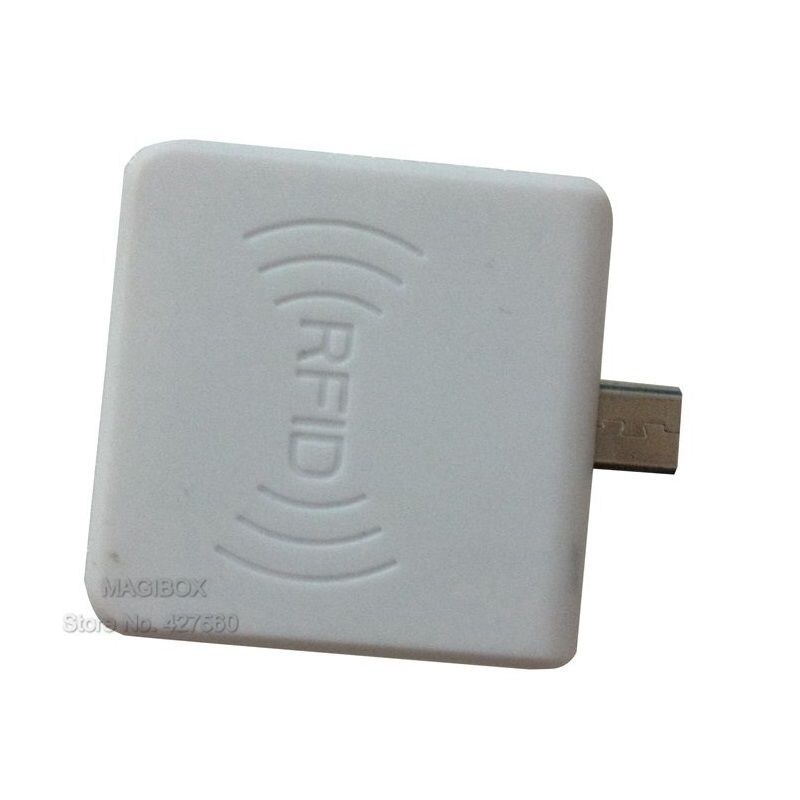 13.56MHz Mini RFID Reader Mobile Phone NFC IC Card Reader mirco usb Interface Support Android System