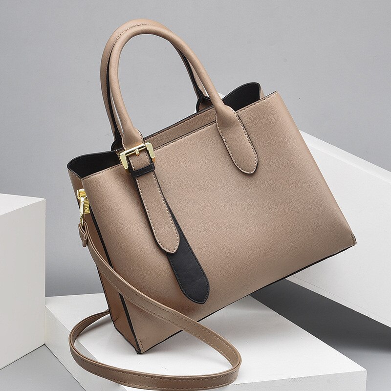 Autumn And Winter Women's Soft Leather European And American Bag Atmosphere Bag Messenger Bag Handbag Bag