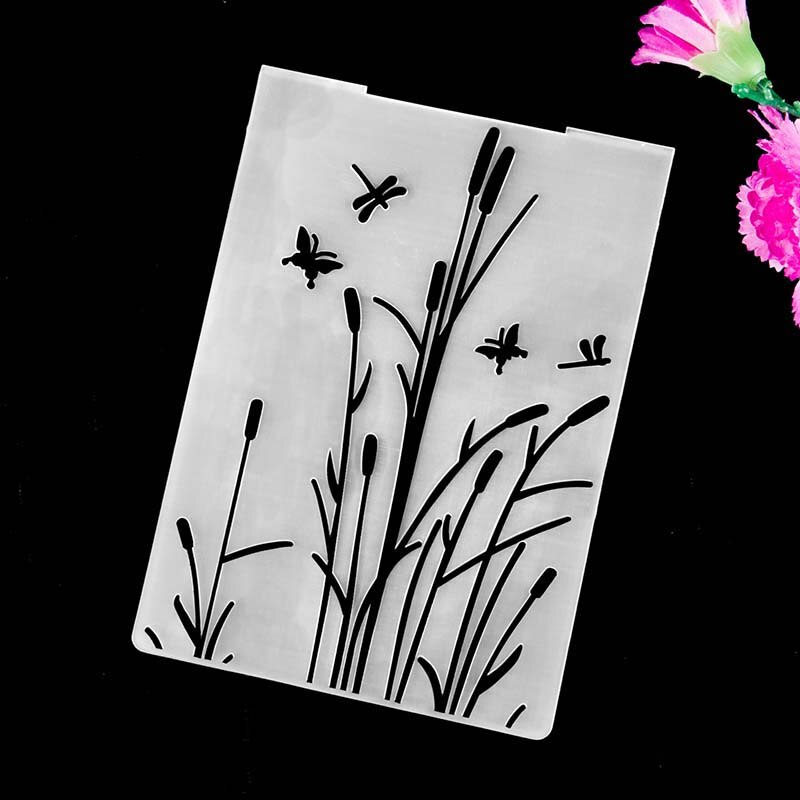 DABOXIBO Snowman In The Snow Plastic Embossing Folders For Card Making / DIY Scrapbooking / Album / Cutting Dies Decoration: XX-89