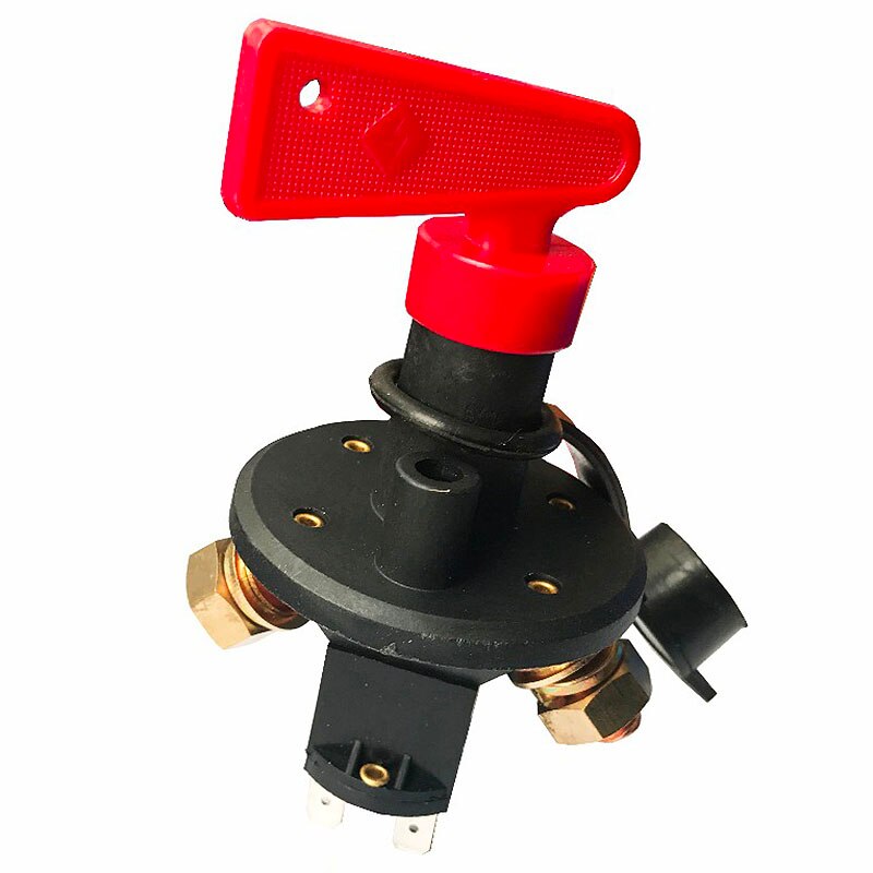 Interrupteur Isolateur Batterie Yacht - DC 12-48V, 300A Continu - Pour Bateaux à Essence, étanche