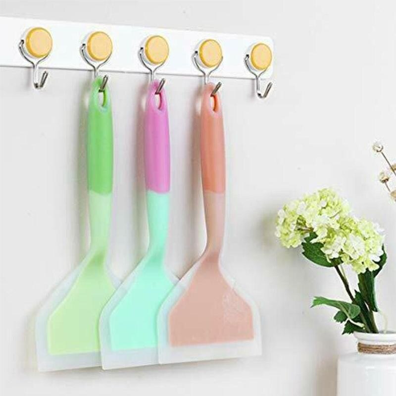 Non-stick Silicone Spatula Beef Meat Egg Kitchen Scraper Tools Cooking Pizza Wide Shovel Kitchen Ware Cooking Utensils R7F1