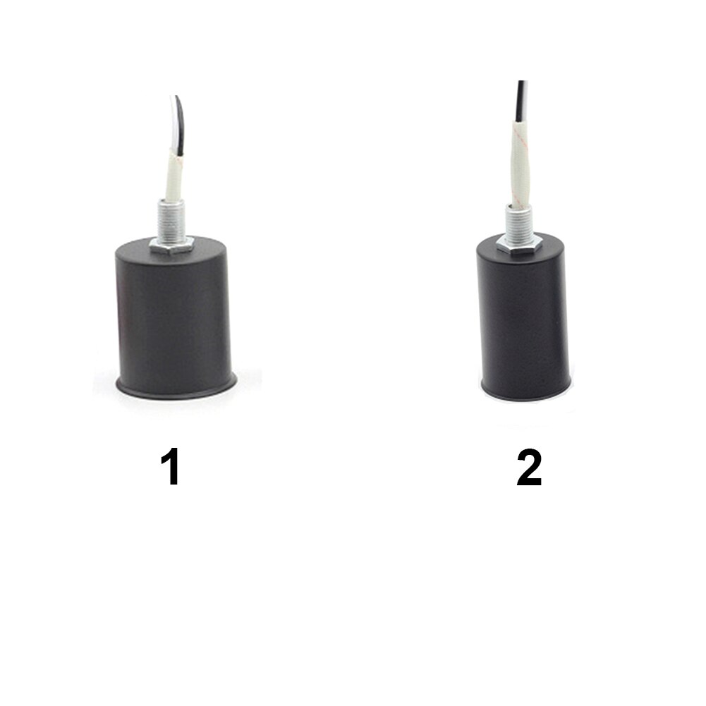 E27 E14 Ceramic Screw Base Round LED Light Bulb Lamp Socket Holder Adapter Light Bulbs Sockets black/white/gold/chrome