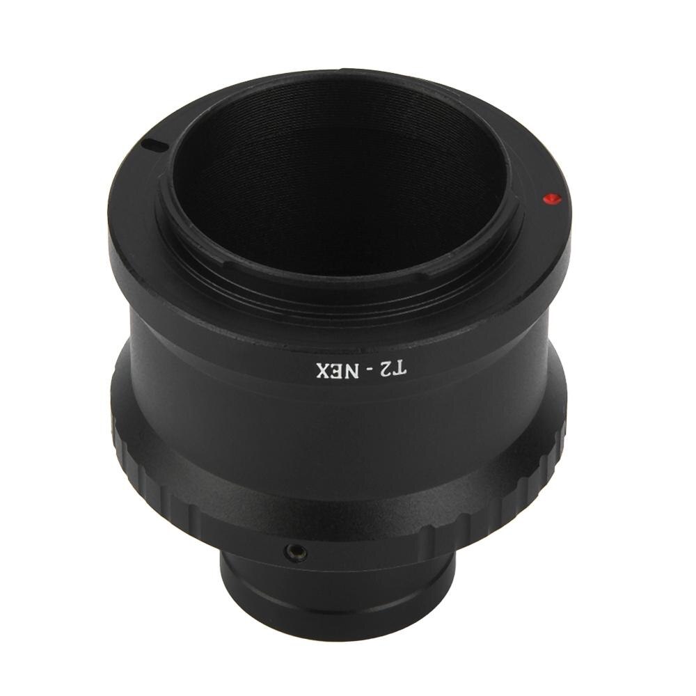 lens adapter T2-NEX Metal 1.25 inch Telescope Mount Adapter Ring to fit for Sony NEX E Mount Camera lens holder