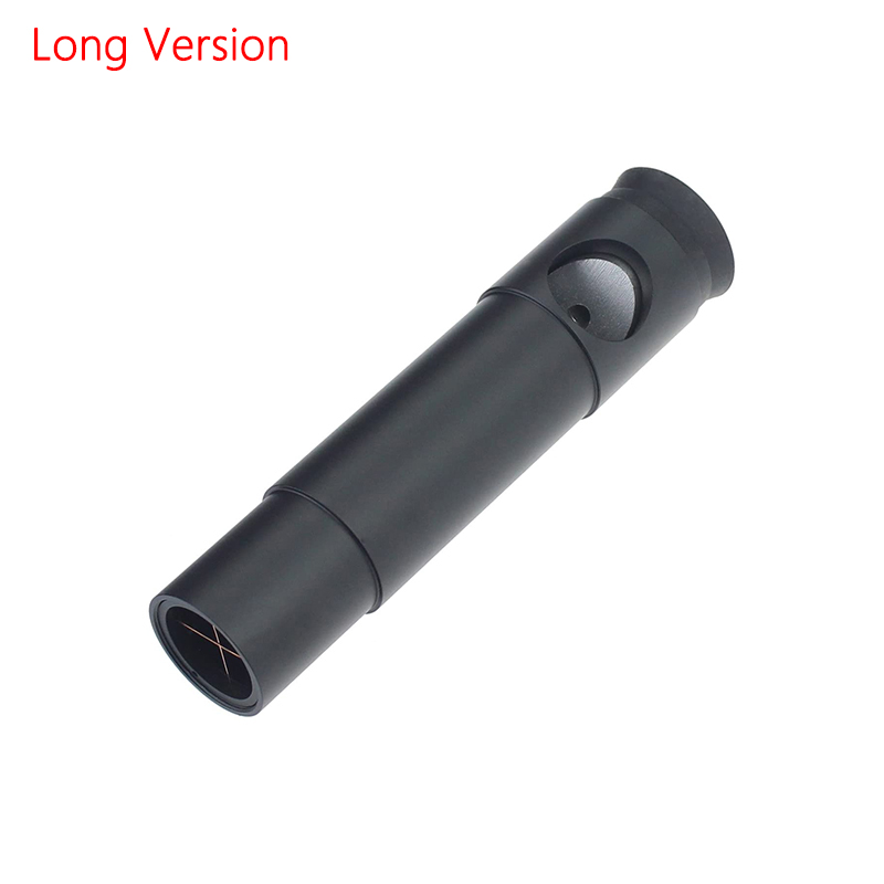 StarDikor 1.25 Inch Cheshire Collimating Eyepiece For Newtonian Refractor Telescopes Metal Structure Optical Axis Calibrator: black