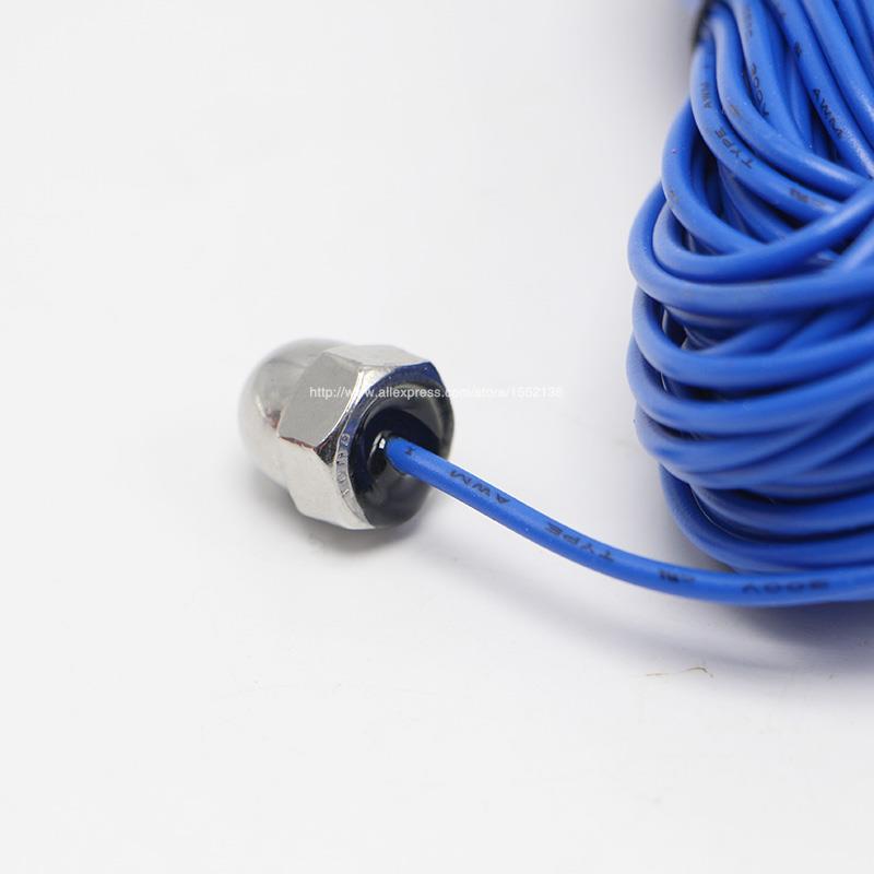 3Pcs/set 15m 3 Color IN 1 Stainless Steel Water Level Probe